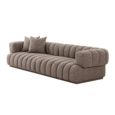 Lahti 3-Seater Sofa with soft cloud shape design, plush seating, and modern style for contemporary living rooms.